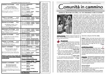 Comunità in cammino - Comunitaincammino.Net