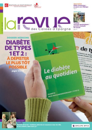 DIABÈTE DE TYPES 1 ET 2 : - Ecureuil Protection Sociale