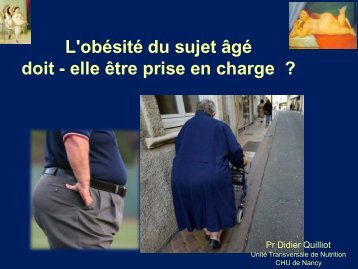 L'obésité du sujet âgé - Santé en Limousin
