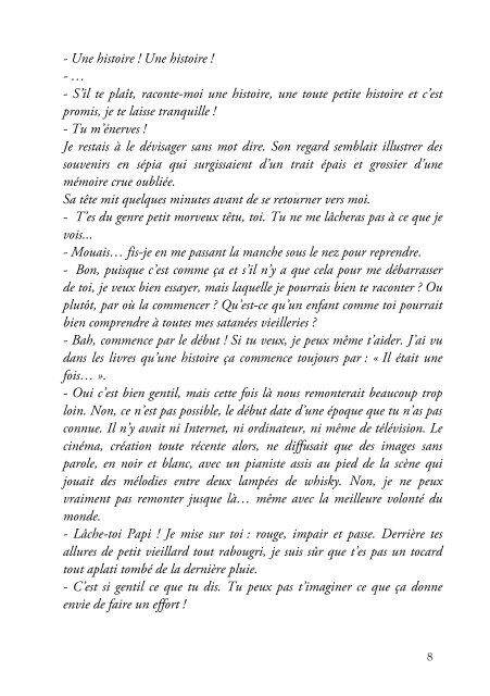 Première partie du livre pour une Version en téléchargement gratuit ...