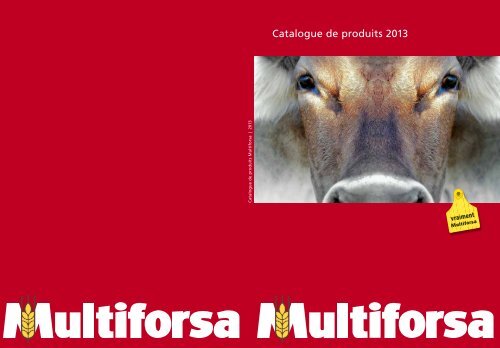 Catalogue de produits 2013 - Multiforsa AG, Steinhausen