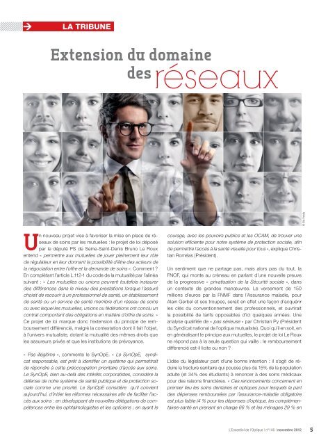 novembre 2012 - L'Essentiel de l'Optique