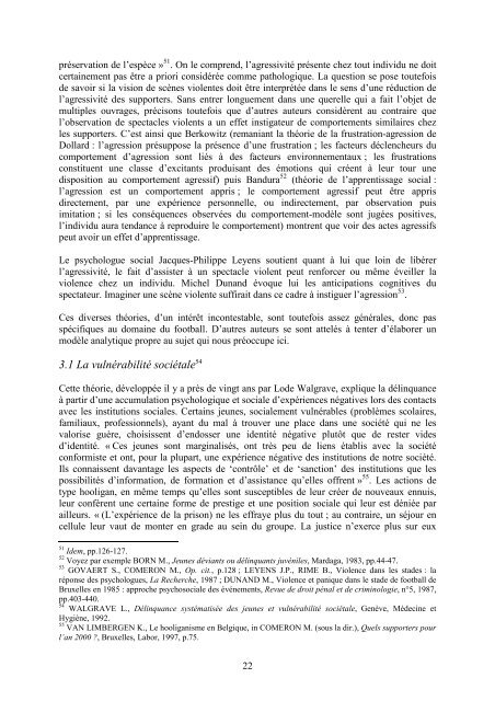 Etude du supportérisme et des manifestations de violence ... - Besafe