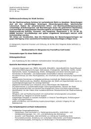 Stadtverwaltung Zwickau 19.02.2013 Personal- und ... - Stadt Zwickau