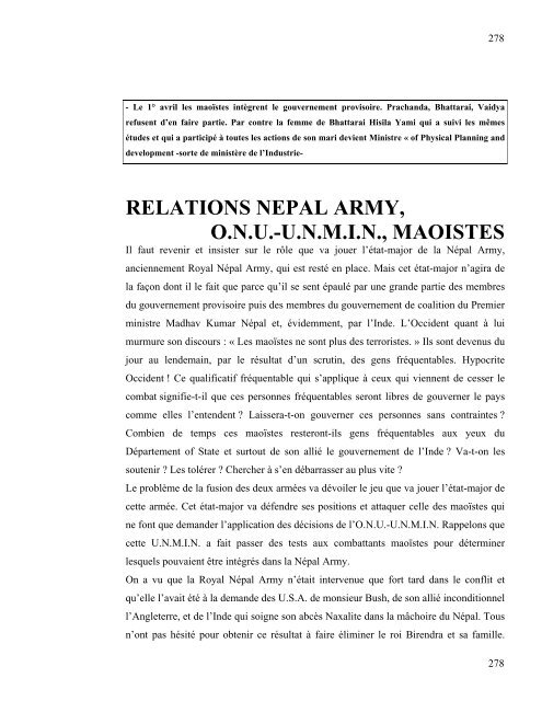 sur les mots guerre civile au nepal - Népal Sherpa Sig