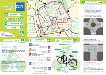 À VÉLO Pistes et itinéraires cyclables Pistes et ... - Haguenau