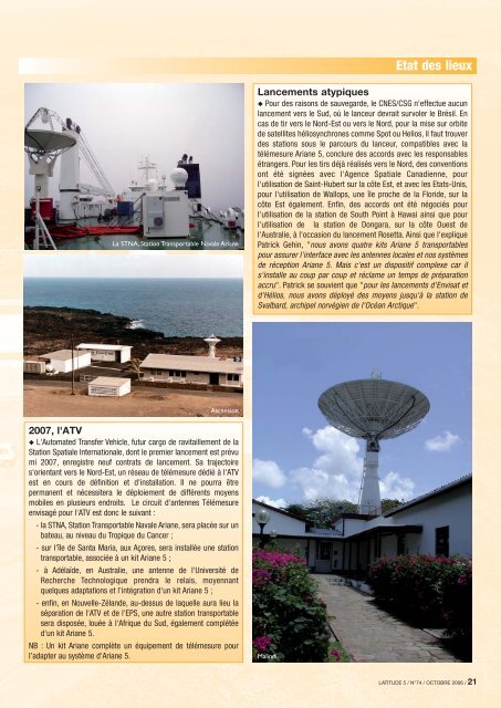 La Télémesure - Le Centre Spatial Guyanais