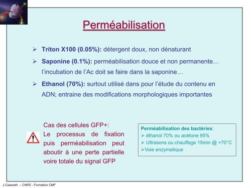 CYTOMETRIE EN FLUX - IPMC - CNRS