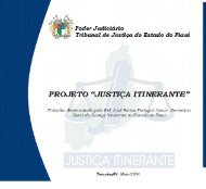 Projeto Justiça Itinerante - Tribunal de Justiça do Piauí