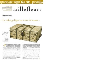 Millefleurs n°13 - Société des Amis du musée de Cluny