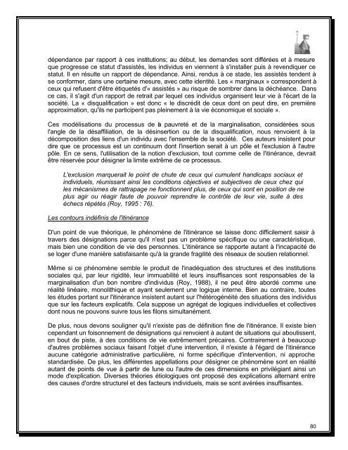 Rapport de recherche sur la population itinérante et - Homelessness ...