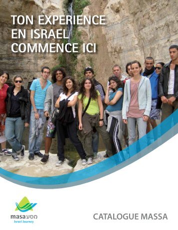 DESCRIPTION DU PROGRAMME - Masa Israel