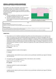 EXERCICE 1 : ISOSTASIE ET CHAINES DE MONTAGNES On ...