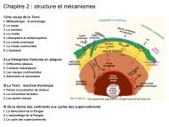 Chapitre 2 : structure et mécanismes