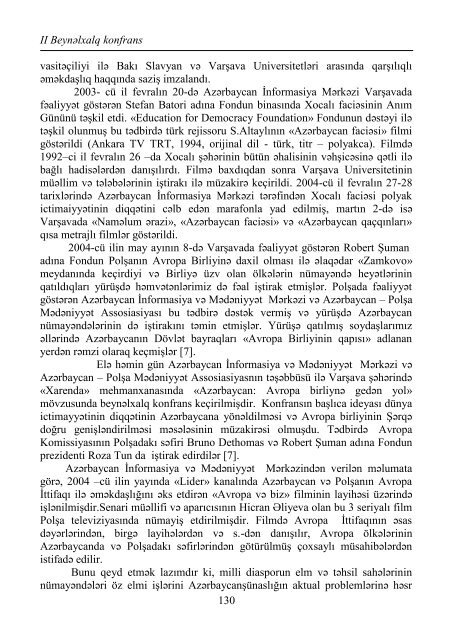Konfrans materialları (kitab 2) - Bakı Slavyan Universiteti