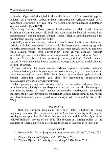 Konfrans materialları (kitab 2) - Bakı Slavyan Universiteti