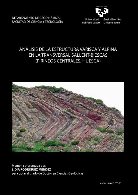 pirineos centrales, huesca - Euskal Herriko Unibertsitatea