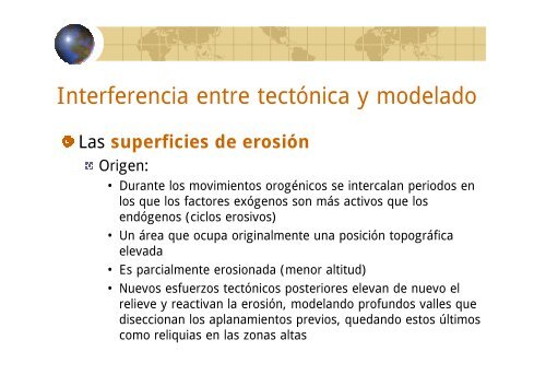 modulo 2-4 las deformaciones de la corteza terrestre