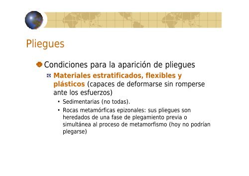 modulo 2-4 las deformaciones de la corteza terrestre