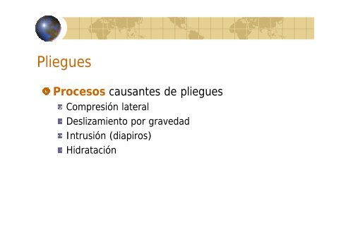 modulo 2-4 las deformaciones de la corteza terrestre