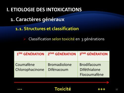 Toxiques organiques