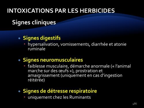 Toxiques organiques