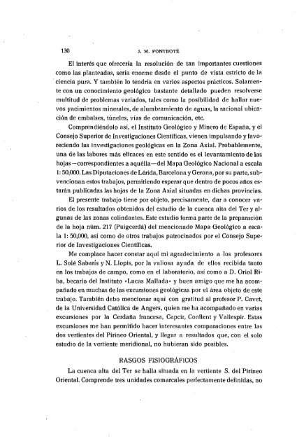 nuevos datos geologicos sobre la cuenca alta del ter - RACO