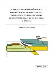 estructura gravimétrica y magnética de la corteza del suroeste ...