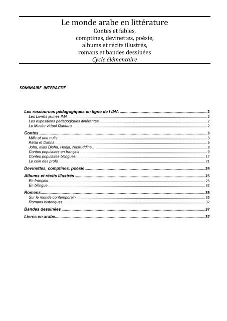 Téléchargement gratuit Images Bibliotheque Itinerante Le Monde Arabe En Litterature Avril 2013 actualisé par