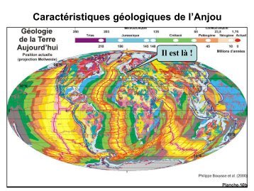 Caractéristiques géologiques de l'Anjou. Fabrice Redois.