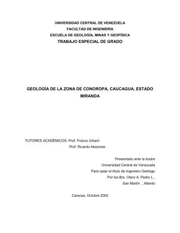 CD Tesis I2002 O87.pdf - Saber UCV - Universidad Central de ...