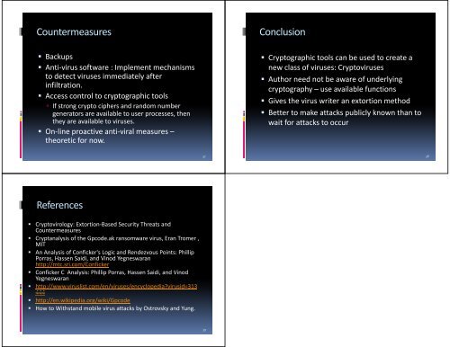 Crypto Virology Seminar.PPT - 123SeminarsOnly