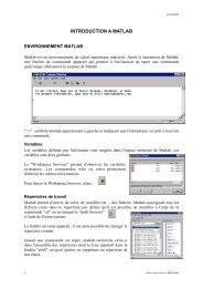 INTRODUCTION A MATLAB - Lirmm