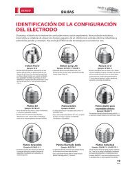 identificación de la configuración del electrodo - Denso