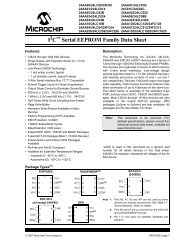 I C™ Serial EEPROM Family Data Sheet - Microchip