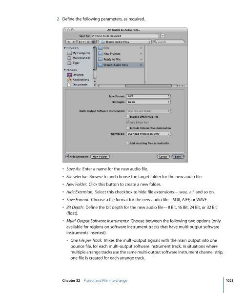 Logic Pro 9 User Manual - Help Library - Apple