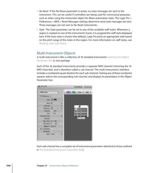 Logic Pro 9 User Manual - Help Library - Apple