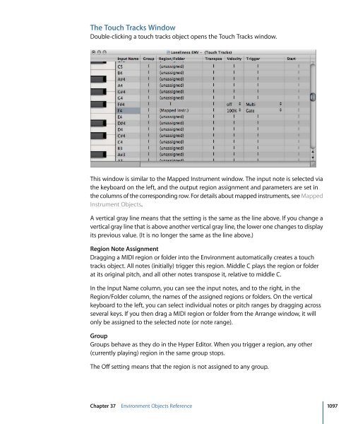 Logic Pro 9 User Manual - Help Library - Apple