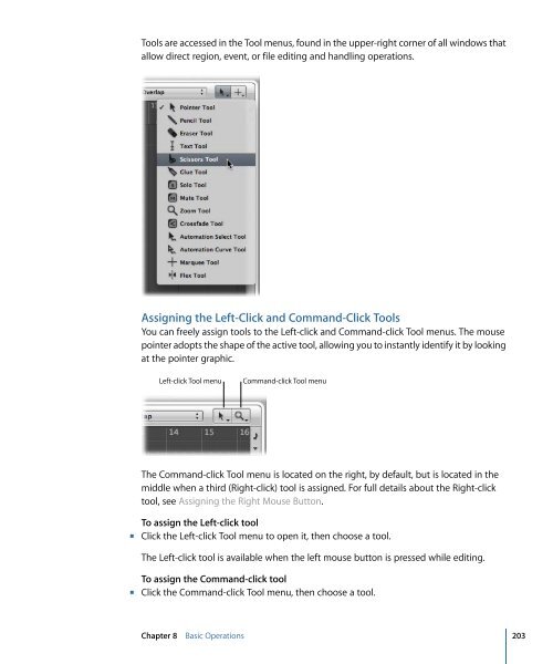 Logic Pro 9 User Manual - Help Library - Apple