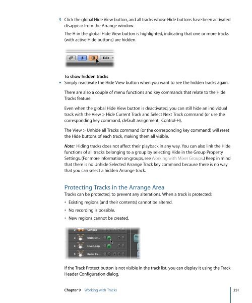 Logic Pro 9 User Manual - Help Library - Apple