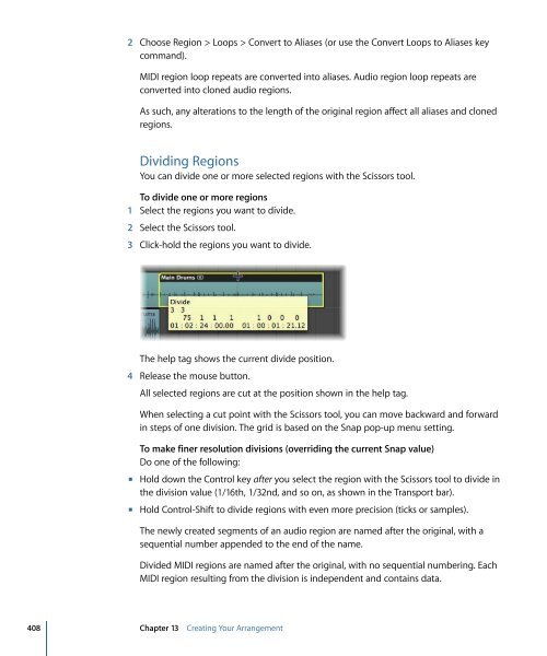 Logic Pro 9 User Manual - Help Library - Apple