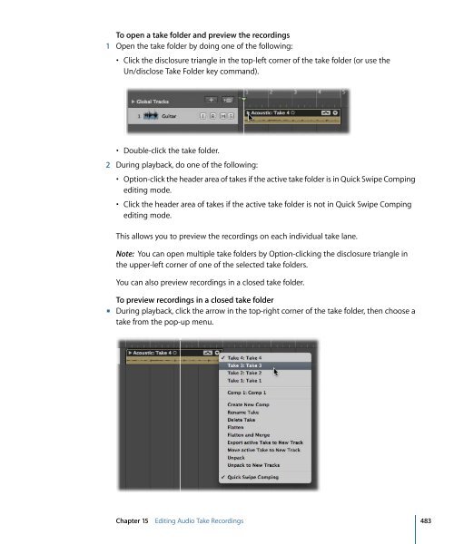 Logic Pro 9 User Manual - Help Library - Apple