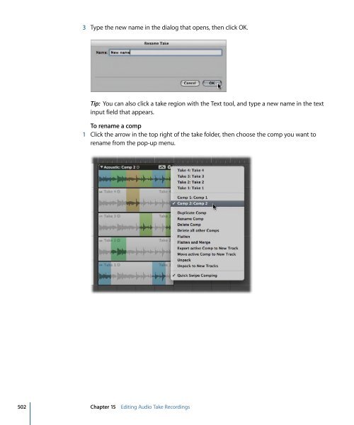 Logic Pro 9 User Manual - Help Library - Apple