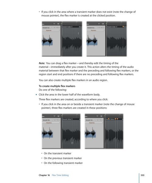 Logic Pro 9 User Manual - Help Library - Apple