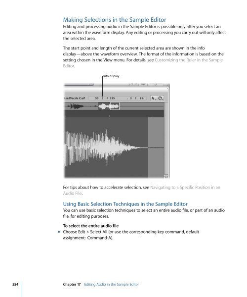 Logic Pro 9 User Manual - Help Library - Apple