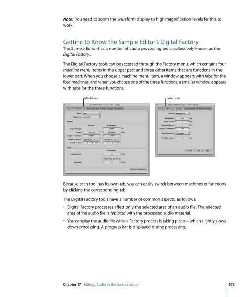 Logic Pro 9 User Manual - Help Library - Apple