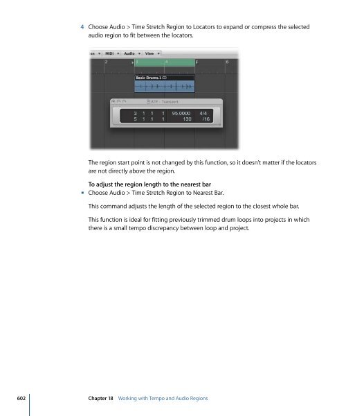 Logic Pro 9 User Manual - Help Library - Apple