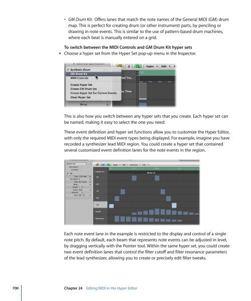 Logic Pro 9 User Manual - Help Library - Apple