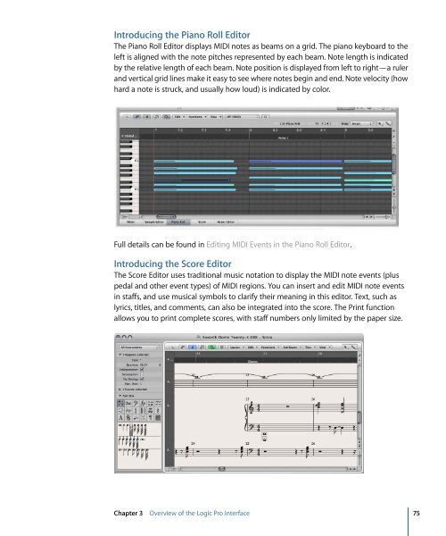 Logic Pro 9 User Manual - Help Library - Apple