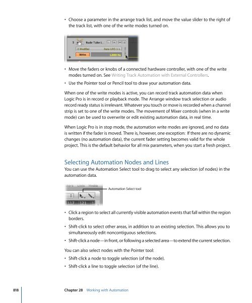 Logic Pro 9 User Manual - Help Library - Apple
